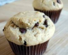 Muffins poires-pépites de chocolat faciles