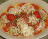 Gratin de tomates et mozzarella