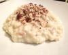 Risotto poire, roquefort et noisettes