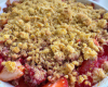 Crumble aux fraises inratable