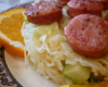 Salade de choucroute et pomme Granny