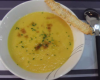 Velouté de carotte, orange et gingembre