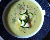 Soupe crémeuse à la courgette