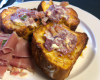 Pain perdu à l'ail rose de Lautrec et jambon de Lacaune