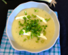 Soupe de poireaux et camembert au thermomix