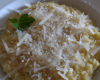 Pâtes en risotto au parmesan et comté