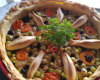 Tarte légumes et poulet