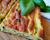 Cake courgettes, parmesan et basilic