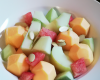 Salade de melon aux fruits exotiques