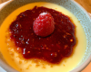 Crème brûlée aux framboises et mascarpone