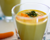 Velouté de carottes au citron vert