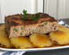 Terrine de pommes de terre, chabichou