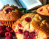 Muffins aux framboises