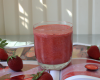 Smoothie aux fraises au companion