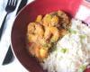 Curry de crevettes