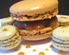 Macaron caramel beurre salé / chocolat