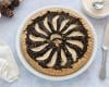 Tarte au chocolat et poire vegan