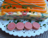 Terrine surimi et macédoine de légumes