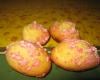 Madeleines aux pralines roses