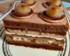 Gâteau au chocolat crème de marrons