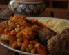 Couscous de légumes au curry et lait de coco