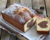 Cake vanille et son cœur au chocolat