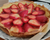 Tarte frangipane aux fraises