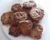 Cookies au chocolat et sucre brun