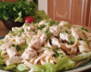 Salade de pâtes au poulet facile