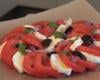 Tomates mozzarella au parfum de basilic