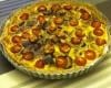 Quiche aux courgettes et aux tomates cerises