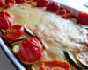 Gratin de courgettes et tomates