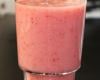 Smoothie banane et fraises