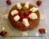 La finesse exquise du baba aux fraises