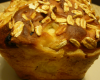 Cake aux pommes et raisins secs aux flocons de kamut