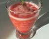 Smoothie aux fraises, citron vert et menthe