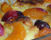 Gratinée d'anglaise aux fruits caramélisés