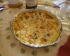 Tarte aux fruits de mer, saumon et surimi