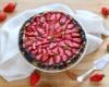 Tarte rustique aux fraises du Périgord IGP et graines de pavot