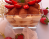 Tiramisu léger aux fraises