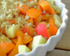 Crumble pommes & abricots