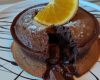 Soufflé au chocolat et à l'orange