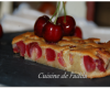 Clafoutis aux cerises et la pâte de pistache maison