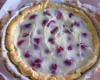 Tarte chocolat blanc fraises