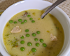 Soupe de pois cassés au lard