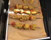 Brochette de poulet tandoori