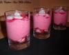 Mousse de betterave rouge et radis rose