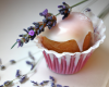 Cupcake de mariage romantique rose lavande