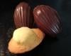 Madeleines maison coque chocolat