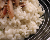 Risotto au poulet et au gorgonzola